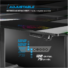 Kép 4/12 - Spirit of Gamer Gamer Asztal - Headquarter 800 (MDF lap, fém lábak, fekete, RGB LED háttérvilágítás, 140 x 60 x 1,6 cm)