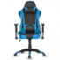 Kép 1/9 - Spirit of Gamer szék - DEMON Blue (állítható dőlés / magasság; állítható kartámasz; PU; max.120kg-ig, fekete-kék)