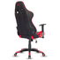 Kép 3/8 - Spirit of Gamer szék - DEMON Red (állítható dőlés / magasság; állítható kartámasz; PU; max.120kg-ig, fekete-piros)