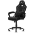 Kép 1/2 - Spirit of Gamer szék - FIGHTER Black (állítható magasság; párnázott kartámasz; PU; max.120kg-ig, fekete)