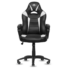 Kép 2/2 - Spirit of Gamer szék - FIGHTER White (állítható magasság; párnázott kartámasz; PU; max.120kg-ig, fekete-fehér)