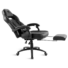 Kép 5/8 - Spirit of Gamer szék - MUSTANG Black (állítható dőlés / magasság; kihajtható lábtartó; max.120kg-ig, fekete)
