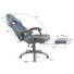 Kép 8/8 - Spirit of Gamer szék - MUSTANG Blue (állítható dőlés / magasság; kihajtható lábtartó; max.120kg-ig, kék)