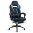 Kép 1/8 - Spirit of Gamer szék - MUSTANG Blue (állítható dőlés / magasság; kihajtható lábtartó; max.120kg-ig, kék)