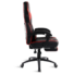 Kép 3/8 - Spirit of Gamer szék - MUSTANG Red (állítható dőlés / magasság; kihajtható lábtartó; max.120kg-ig, piros)