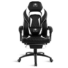 Kép 2/8 - Spirit of Gamer szék - MUSTANG White (állítható dőlés / magasság; kihajtható lábtartó; max.120kg-ig, fehér)