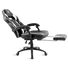 Kép 5/8 - Spirit of Gamer szék - MUSTANG White (állítható dőlés / magasság; kihajtható lábtartó; max.120kg-ig, fehér)
