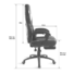 Kép 7/8 - Spirit of Gamer szék - MUSTANG White (állítható dőlés / magasság; kihajtható lábtartó; max.120kg-ig, fehér)