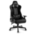 Kép 1/12 - Spirit of Gamer szék - CRUSADER Black (állítható dőlés / magasság / kartámasz; max.120kg-ig, fekete)