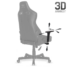Kép 5/12 - Spirit of Gamer szék - CRUSADER Black (állítható dőlés / magasság / kartámasz; max.120kg-ig, fekete)