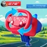 Kép 3/10 - Spirit of Gamer Kormány - RACE WHEEL PRO AIR (PC / PS3 / PS4 / Switch / Android kompatibilis, piros / kék)