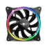 Kép 3/9 - Spirit of Gamer Cooler 12cm - CIRCLE RGB V120EX (25,3dB; max. 39,6 m3 / h; 3pin csatlakozó(Molex); ház hűtésre, RGB LED)