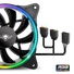 Kép 4/9 - Spirit of Gamer Cooler 12cm - CIRCLE RGB V120EX (25,3dB; max. 39,6 m3 / h; 3pin csatlakozó(Molex); ház hűtésre, RGB LED)