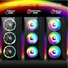 Kép 8/9 - Spirit of Gamer Cooler 12cm - CIRCLE RGB V120EX (25,3dB; max. 39,6 m3 / h; 3pin csatlakozó(Molex); ház hűtésre, RGB LED)