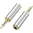 Kép 1/2 - SpeaKa Professional Jack Audio Átalakító [1x Jack dugó, 2,5 mm-es - 1x Jack alj, 3,5 mm-es] Ezüst