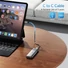 Kép 11/13 - Orico Külső M.2 ház - STPWDM2-G2-GY (USB-A / C -> M.2 NVMe, Max.: 8TB, 10 Gbps)