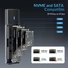 Kép 13/13 - Orico Külső M.2 ház - STPWDM2-G2-GY (USB-A / C -> M.2 NVMe, Max.: 8TB, 10 Gbps)
