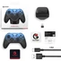 Kép 5/9 - GameSir Super Nova Multiplatform Bluetooth / USB / vezeték nélküli gamepad játékvezérlő kék-fekete
