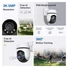 Kép 2/2 - TP-link IP wifi PT dómkamera - Tapo C530WS (DualLight, 5MP, 3,2mm, kültéri IP66, H264, IR + LED30m, SD, mikr., hangsz.)