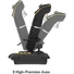 Kép 2/9 - Turtle Beach VelocityOne Flightstick PC / XBOX  USB-C joystick játékvezérlő fekete