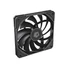 Kép 3/6 - ID-Cooling Cooler 12cm - TF-12015-K (32.3dB, max. 15mm SLIM, 115,27 m3 / h, 4pin, PWM, 12cm)