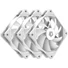 Kép 5/7 - ID-Cooling Cooler 12cm - TF-12025-ARGB-TRIO-SNOW (13.8-30.5dB, max. 115,87 m3 / h, 4pin, PWM, LED, 3 darab 12cm, ARGB LED)