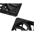 Kép 5/6 - ID-Cooling Cooler 12cm - TF-12025-PRO-BLACK (35.2dB, max. 140,16 m3 / h, 4pin, PWM, 12cm)