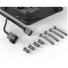 Kép 6/6 - ID-Cooling Cooler 12cm - TF-12025-PRO-BLACK (35.2dB, max. 140,16 m3 / h, 4pin, PWM, 12cm)