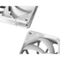 Kép 5/6 - ID-Cooling Cooler 12cm - TF-12025-PRO WHITE (35.2dB, max. 140,16 m3 / h, 4pin, PWM, 12cm)