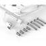 Kép 6/6 - ID-Cooling Cooler 12cm - TF-12025-PRO WHITE (35.2dB, max. 140,16 m3 / h, 4pin, PWM, 12cm)