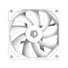 Kép 2/5 - ID-Cooling Cooler 12cm - TF-12025 WHITE (15.2-35.2dB, max. 129,39 m3 / h, 4pin, PWM, 12cm,)