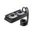 Kép 8/10 - Jonsbo TG-240 AiO vízhűtés, ARGB – 240 mm, fekete