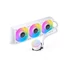 Kép 1/10 - Jonsbo TG-360 AiO vízhűtés, ARGB – 360 mm, fehér