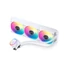 Kép 4/10 - Jonsbo TG-360 AiO vízhűtés, ARGB – 360 mm, fehér