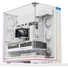Kép 1/7 - Thermalright A70 ARGB White táp nélküli ablakos Mid Tower számítógépház fehér