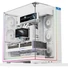 Kép 1/8 - Thermalright A70 VISION White táp nélküli ablakos Mid Tower számítógépház fehér