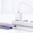 Kép 5/5 - Baseus Super Si 1C gyorstöltő adapter 20W + USB-C  - Lightning töltőkábel 1m fehér (TZCCSUP-B02)