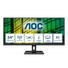 Kép 1/10 - AOC VA monitor 34" U34E2M, 3440x1440, 21:9, 300cd / m2, 4ms, 2xHDMI / DisplayPort