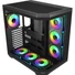 Kép 2/6 - FSP U580 ARGB táp nélküli ablakos Mid Tower számítógépház fekete