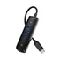 Kép 2/2 - UGREEN CM416 4 az 1-ben adapter USB-4x USB 0.25m fekete (10915)