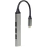 Kép 2/3 - Gembird 4-portos USB-C - USB 3.0 hub szürke