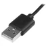 Kép 3/3 - StarTech.com USB -> Micro USB kábel fekete (USBAUBL1M)