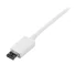 Kép 3/3 - StarTech.com USB -> Micro USB kábel fehér (USBPAUB2MW)