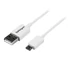 Kép 1/3 - StarTech.com USB -> Micro USB kábel fehér (USBPAUB2MW)