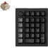 Kép 1/8 - Keychron V0 Ultra 8K Bluetooth / vezeték nélküli Silk POM Red mechanikus numerikus billentyűzet fekete