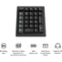 Kép 2/8 - Keychron V0 Ultra 8K Bluetooth / vezeték nélküli Silk POM Red mechanikus numerikus billentyűzet fekete
