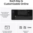 Kép 3/4 - Keychron V1 Ultra 8K Bluetooth / vezeték nélküli magyar Silk POM Red mechanikus billentyűzet fekete