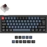 Kép 1/5 - Keychron V4 Swappable RGB Backlight Brown Switch -Frosted Black (A)-UK