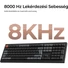 Kép 4/8 - Keychron V6 Ultra 8K Bluetooth / vezeték nélküli magyar Silk POM Brown mechanikus billentyűzet fekete