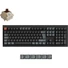Kép 1/8 - Keychron V6 Ultra 8K Bluetooth / vezeték nélküli magyar Silk POM Brown mechanikus billentyűzet fekete